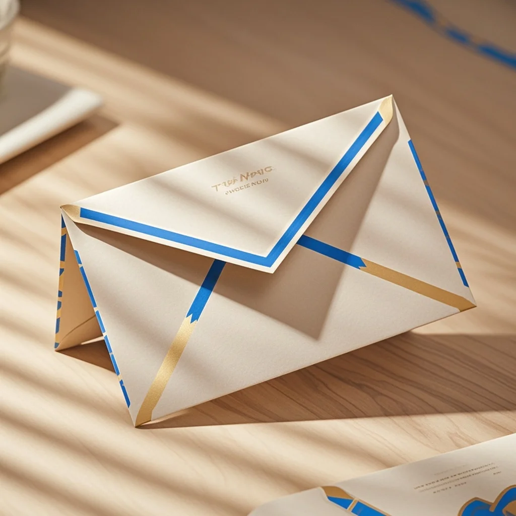 Fotografia 5: Envelopes impressos premium em cores da sua marca