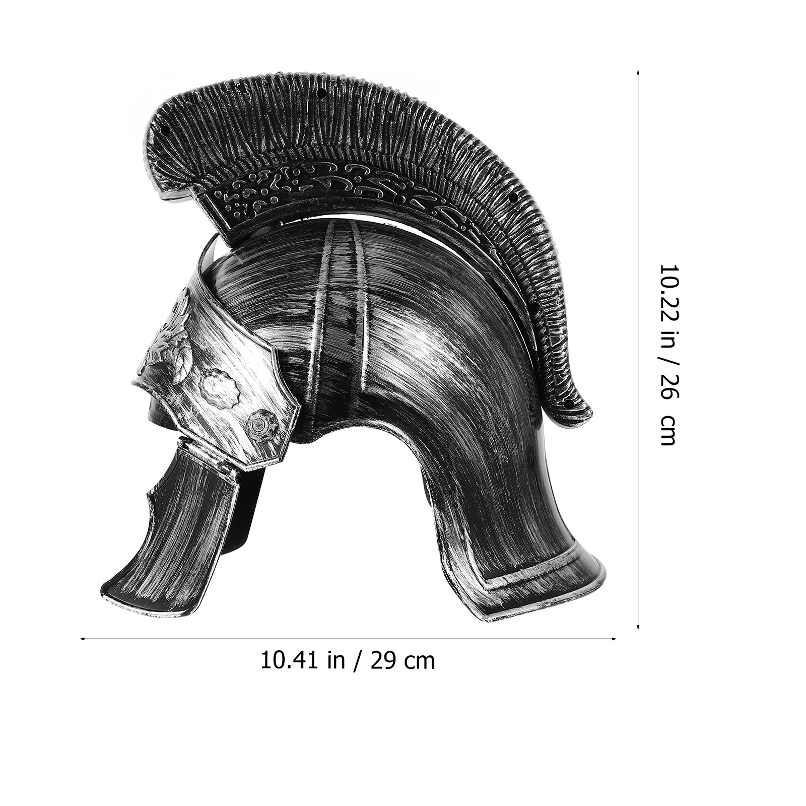 Disfraz de guerrero romano para adultos y hombres, tocado de soldado Medieval, accesorio para fotografía de fiesta de Carnaval