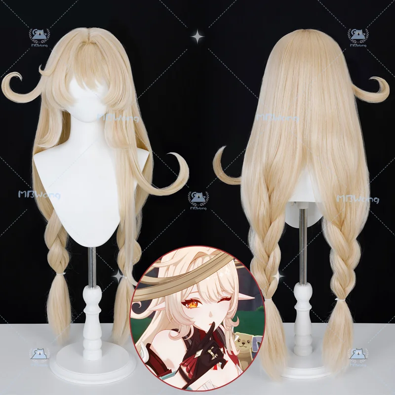 

Game Genshin Impact Alice Cosplay Wig Aelliseu Cosplay Wig Alisa Long Hair Arisu Role Play For Hallowmas Party Adult Women Men