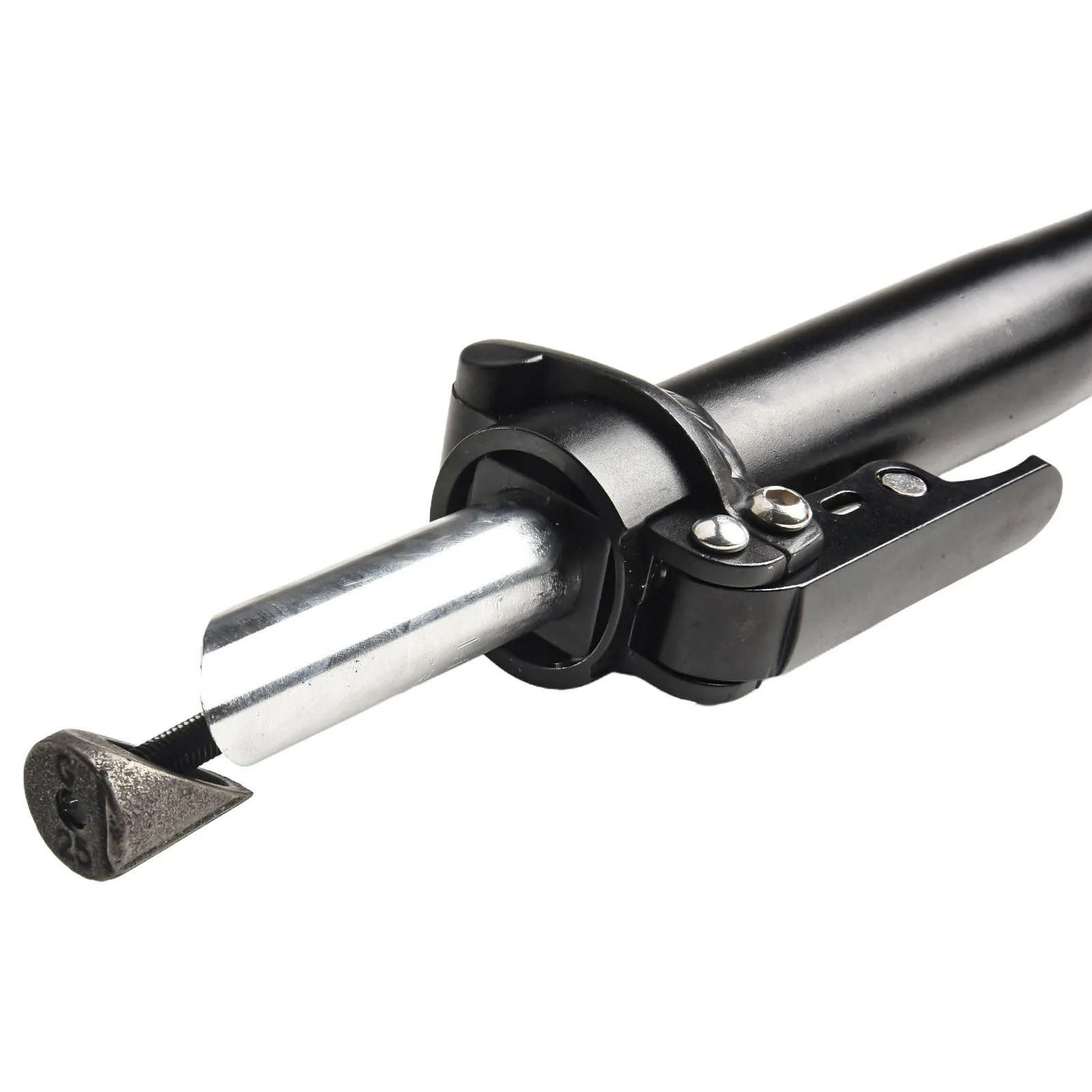 Bicicleta plegable, bicicleta eléctrica, potencia de dirección telescópica ajustable para manillar de 25,4 mm, potencia de dirección telescópica ajustable de aleación de aluminio.