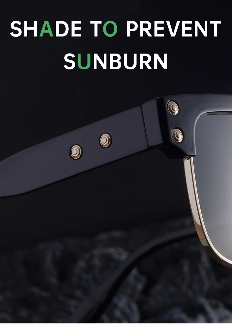 Steampunk Polarisierte Quadratische Sonnenbrille für Herren 2026 Luxusmarke Vintage Punk Metall Outdoor UV400 Sonnenbrillen Klassische Fahrbrillen – Detail 3
