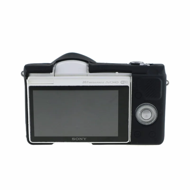 Силиконовый резиновый защитный чехол для тела для Sony Alpha A5000 A5100 A6000, защитная мягкая сумка для беззеркальной камеры