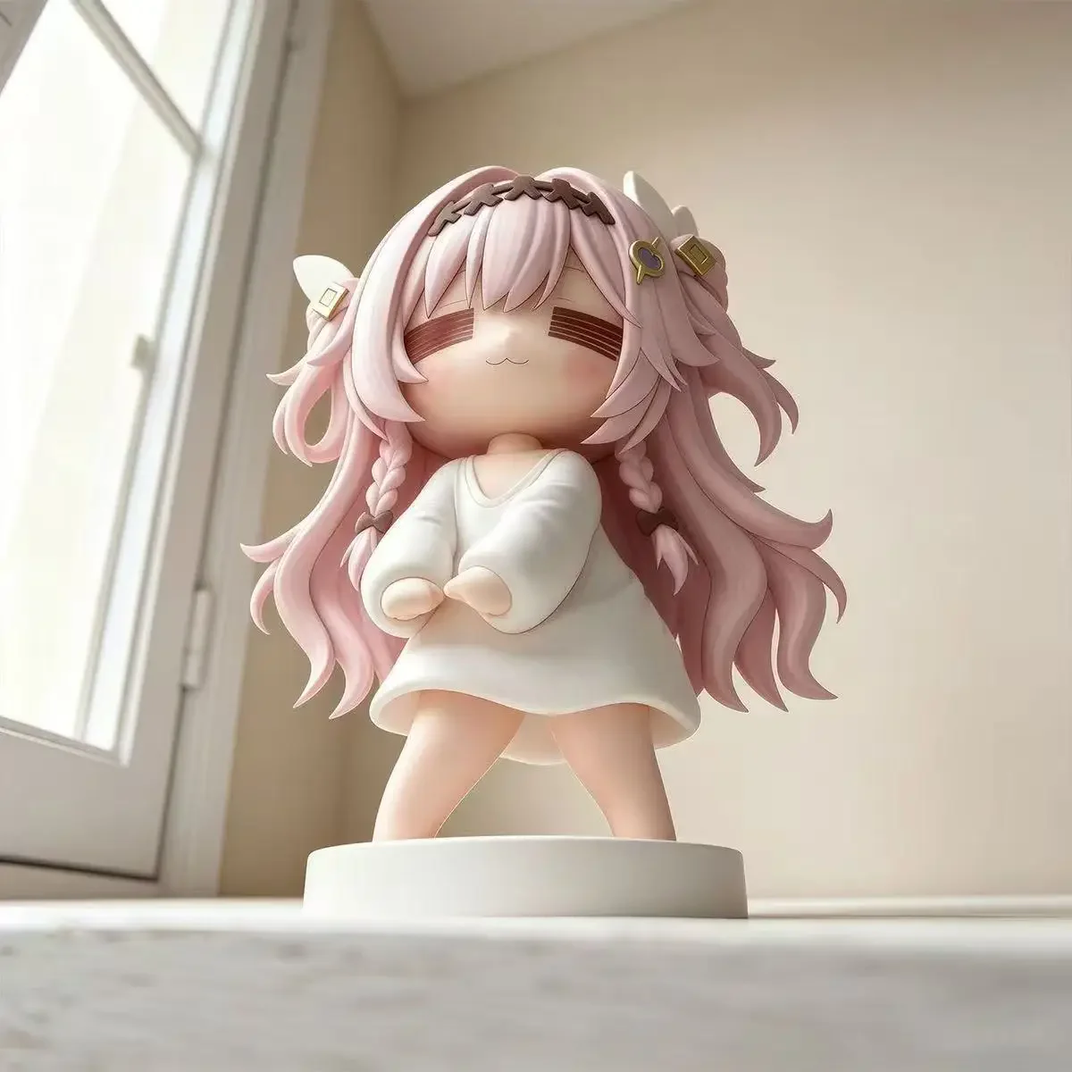 Q Version Dania Figure Anime Model Cute Chibi Dania Collectible Figurine Desk Decor Ornament Anime Game Gift Collectible Figure