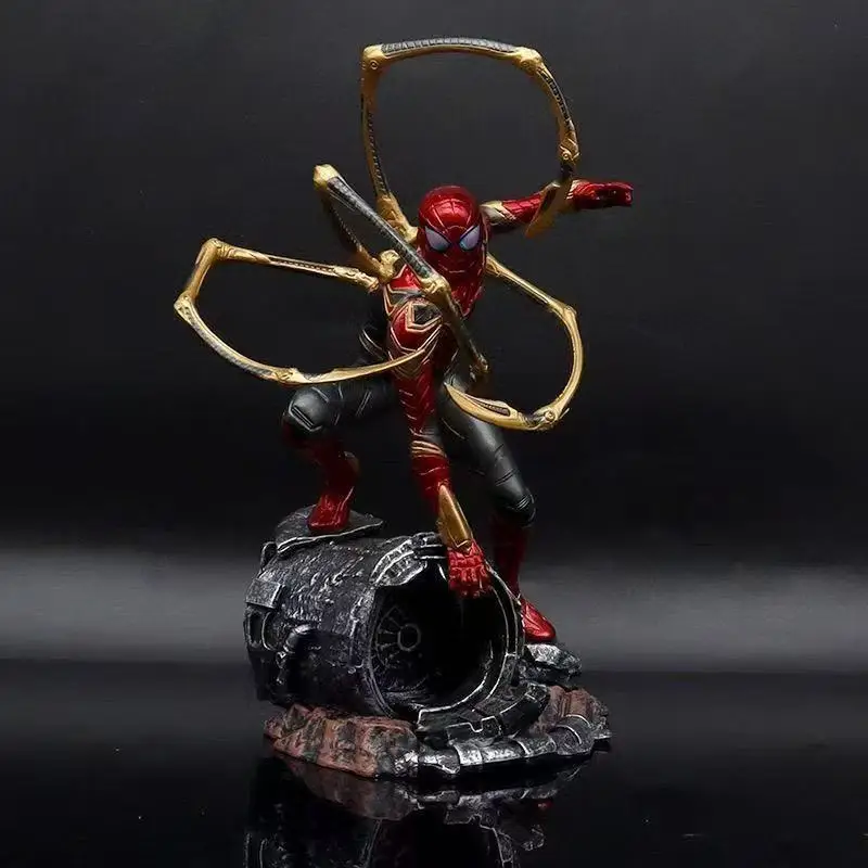 Avengers: No Way Home Iron Spider-Man Statue Anime Figure Model Ornament Gift