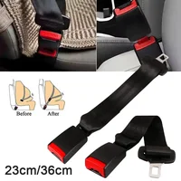 Extensor Universal para cinturón de seguridad de coche, extensión ajustable para cinturón de seguridad con hebilla para embarazo, adultos de talla grande, 1-20 piezas