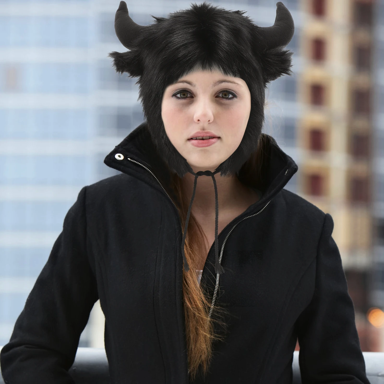 

Ear Hat Women Cute Animal Costume Cap Warm Beanie Polyester Party Halloween Stage Performance Lightweight Comfortable