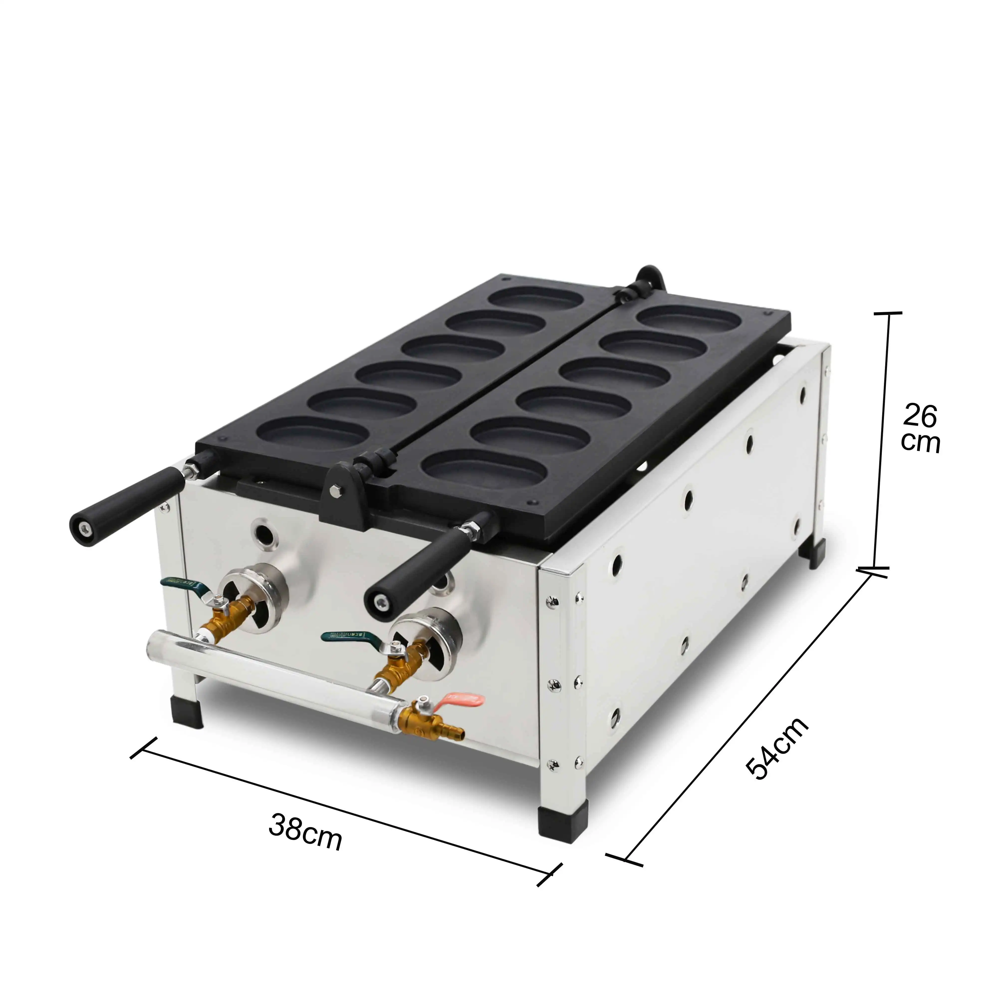 Korean Egg Bread Maker by Gas