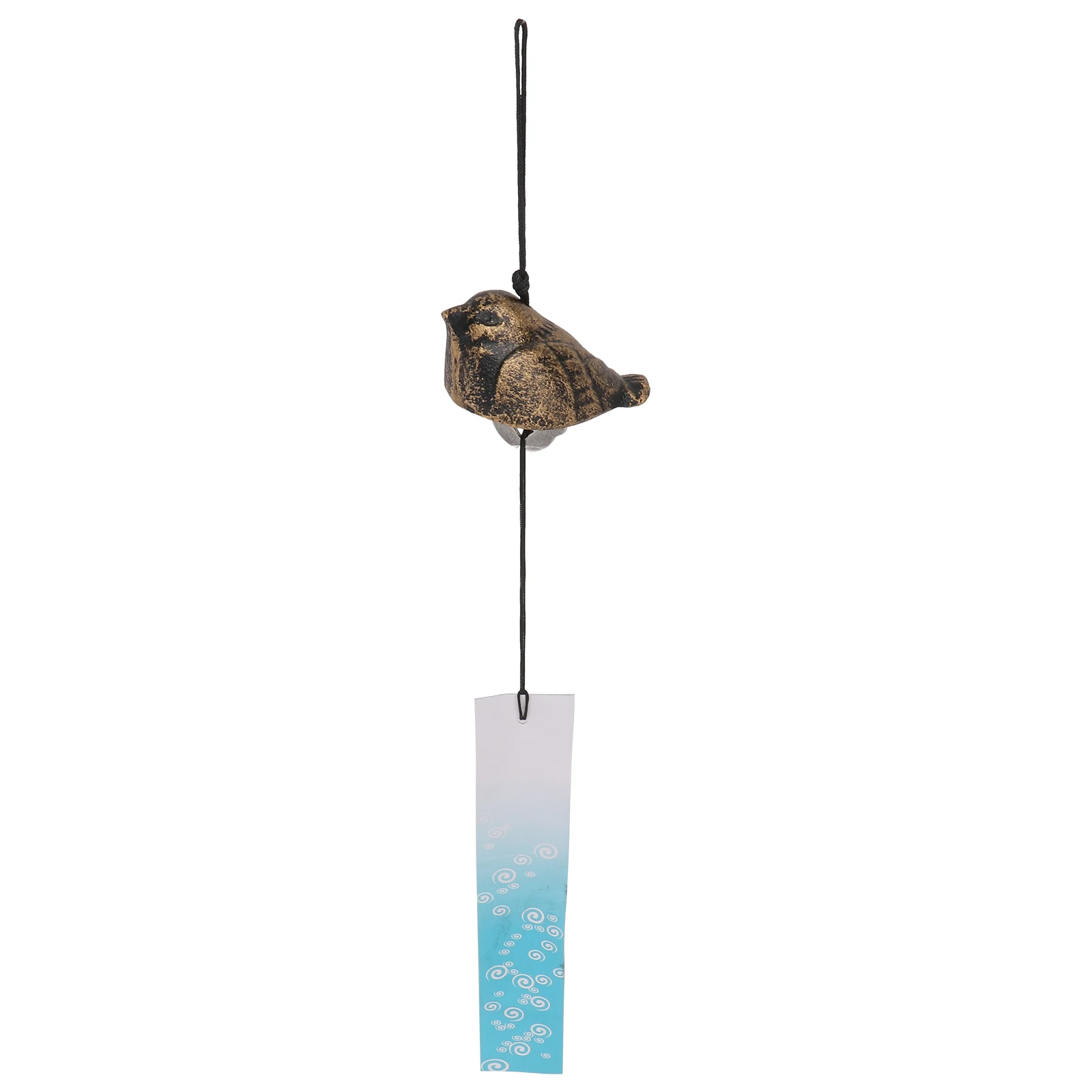 

Mini Bird Wind Chime Decorative Vintage Metal Hanging Ornament Suitable Store Balcony Home Stylish Environmental Strong Birthday