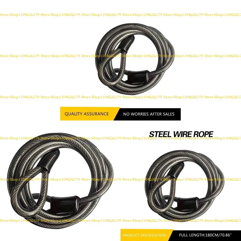 

A1A2 Chain Lock for Motorcycle, Door,Bike, Gate, Fence, Grill