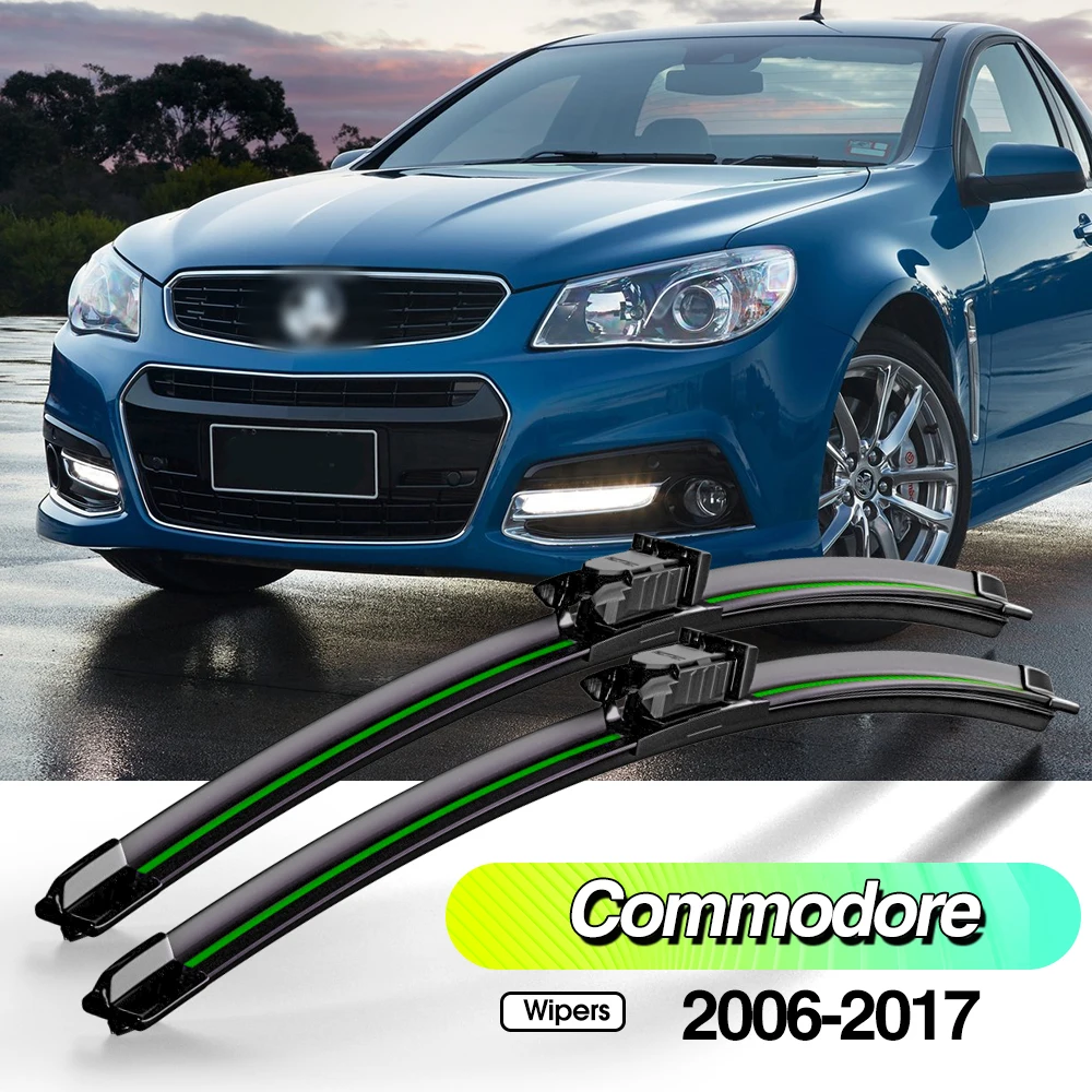 For Holden Commodore VE VF 2006-2017 2pcs Front Windshield Wiper Blades Windscreen Window Accessories 2007 2010 2012 2014 2016