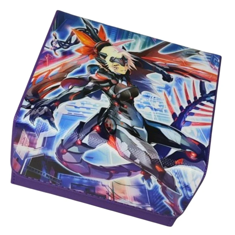 Card Case Yu Gi Oh! Tcg Dinomorphia Kentregina Rexsturm Diy Quality Leather Action Toy Figures Anime Game Collection Storage Box