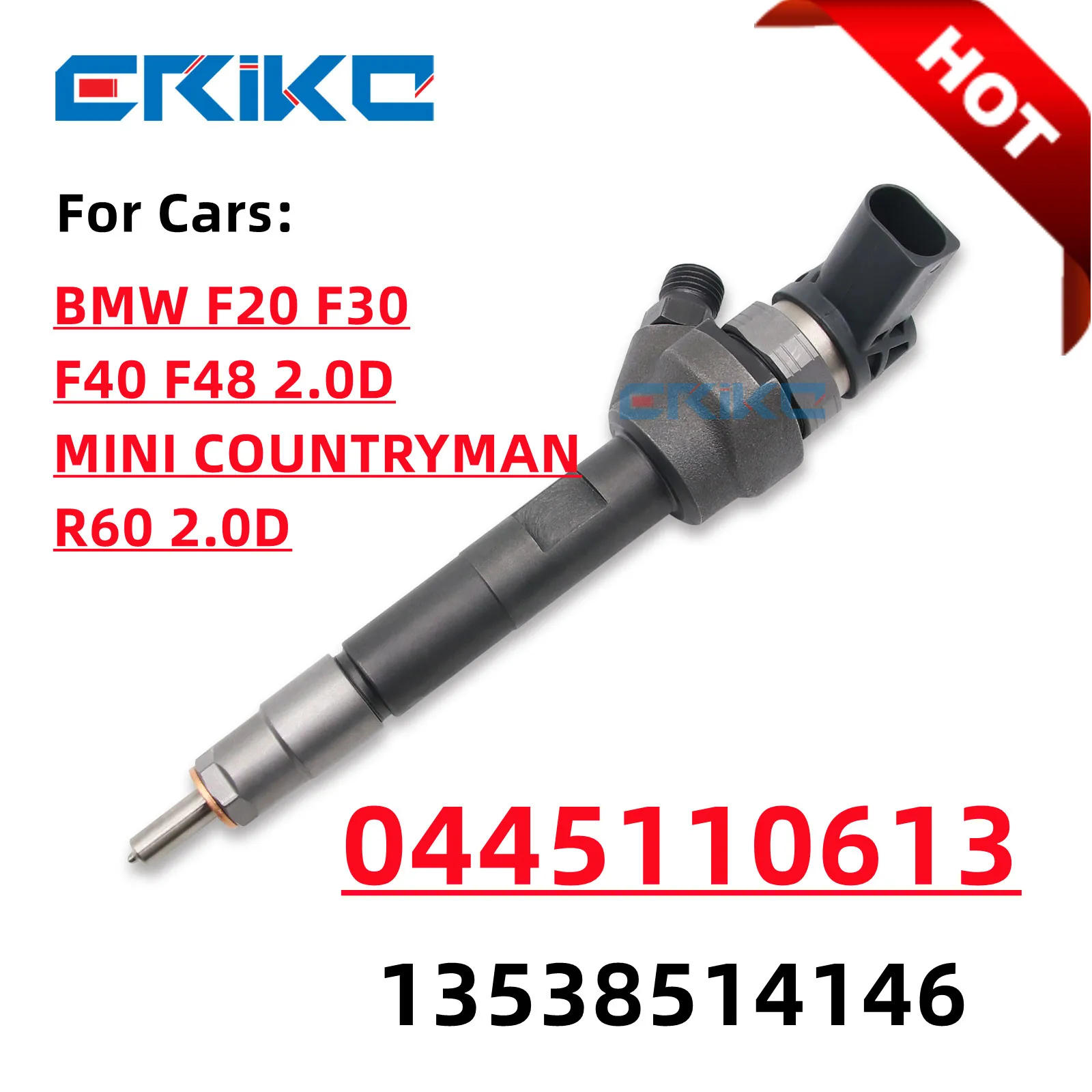 

ERIKC 0445110613 Common Rail Injector 0 445 110 613 BMW 13538514146 Diesel Fuel Injection For MINI BMW 13538514146