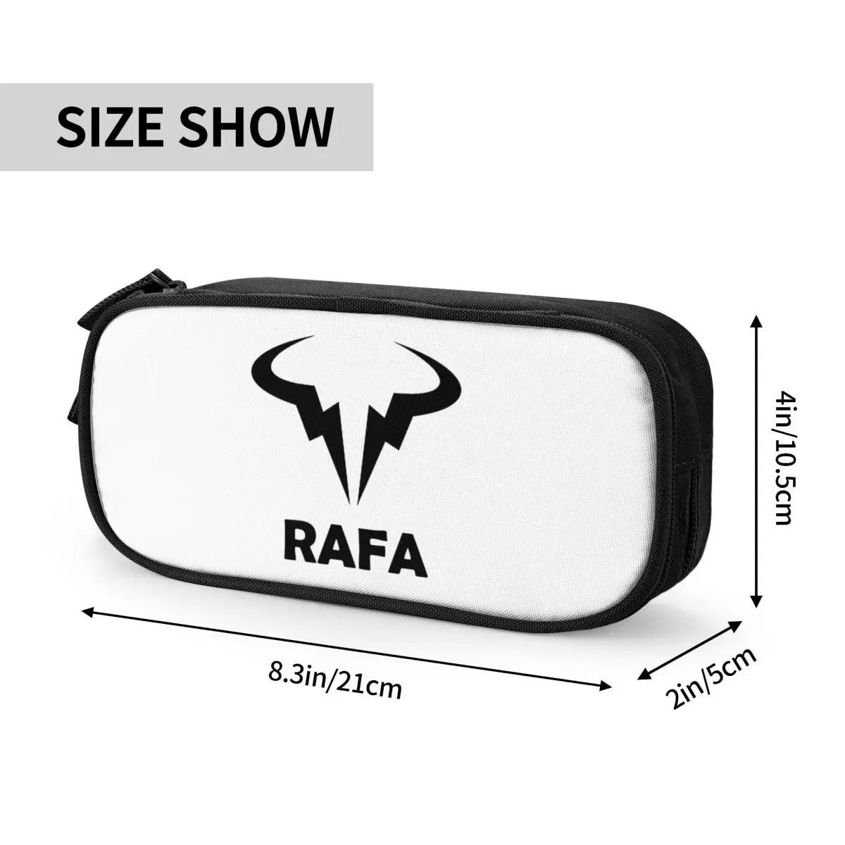 New Rafa Australian Open Tennis Pencil Cases Nadal Rafael Pencil Pouch Pen Box for Student Bags Students School Gift Stationery