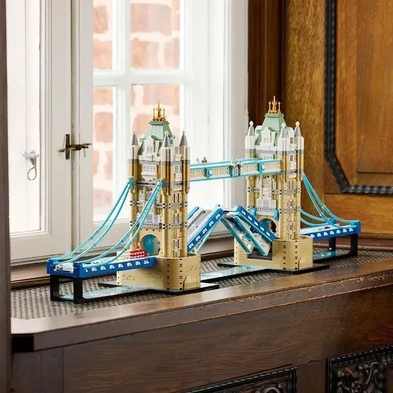 Architecture Set London Big Ben Tower Bridge Creative Assembly Toy2026 NEW Urban , Suitable for Home Decoration Festival Gifts