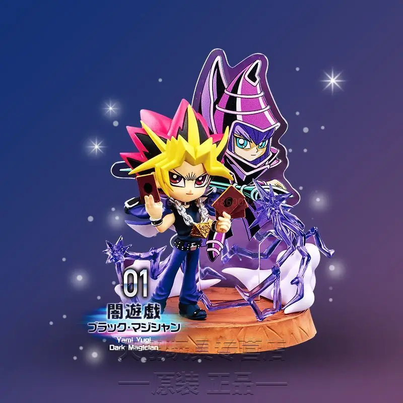 ريمنت يو غي أوه! سلسلة شخصيات Duelist شخصية أنيمي مجموعة مشهد مصغر محاكاة لعبة مجسمة هدايا ديكور سطح المكتب