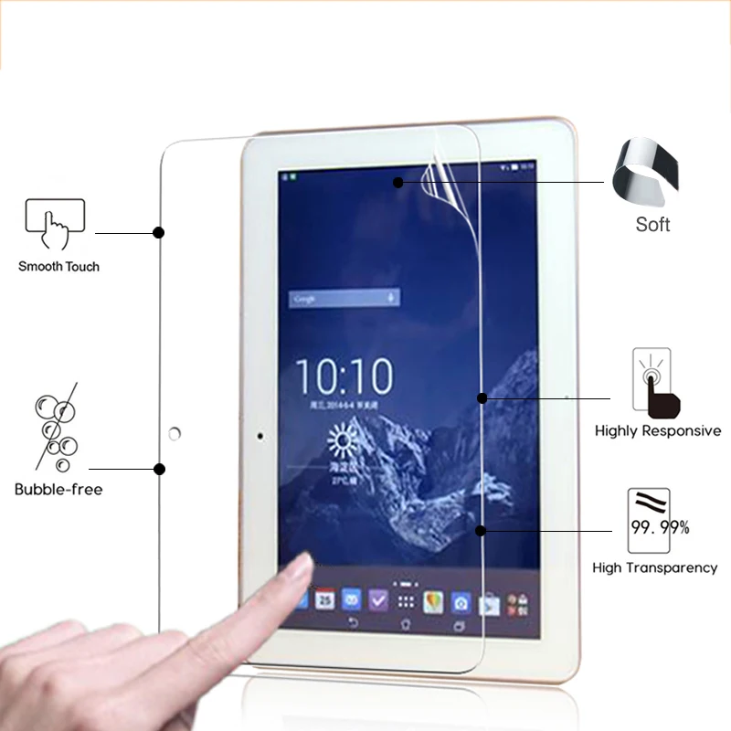 High Clear Glossy screen protector film For Asus Transformer Pad TF103C 10.1