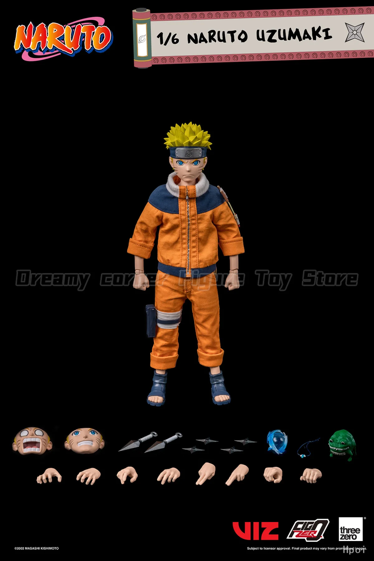 【En Stock】 Original Threezero FigZero NARUTO Uchiha Sasuke Naruto Uzumaki 1/6 figura de acción modelo regalo adorno juguete