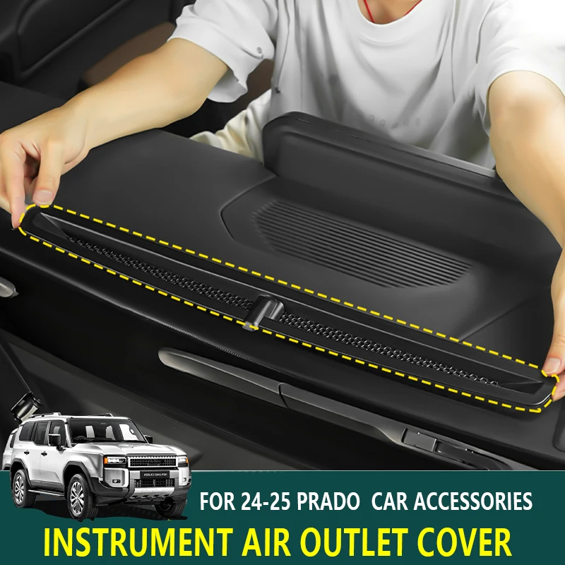 

For 24-25 New Toyota Prado Dashboard Air Vent Cover | Land Cruiser LC250 Interior Decoration | Car Modification Accessories
