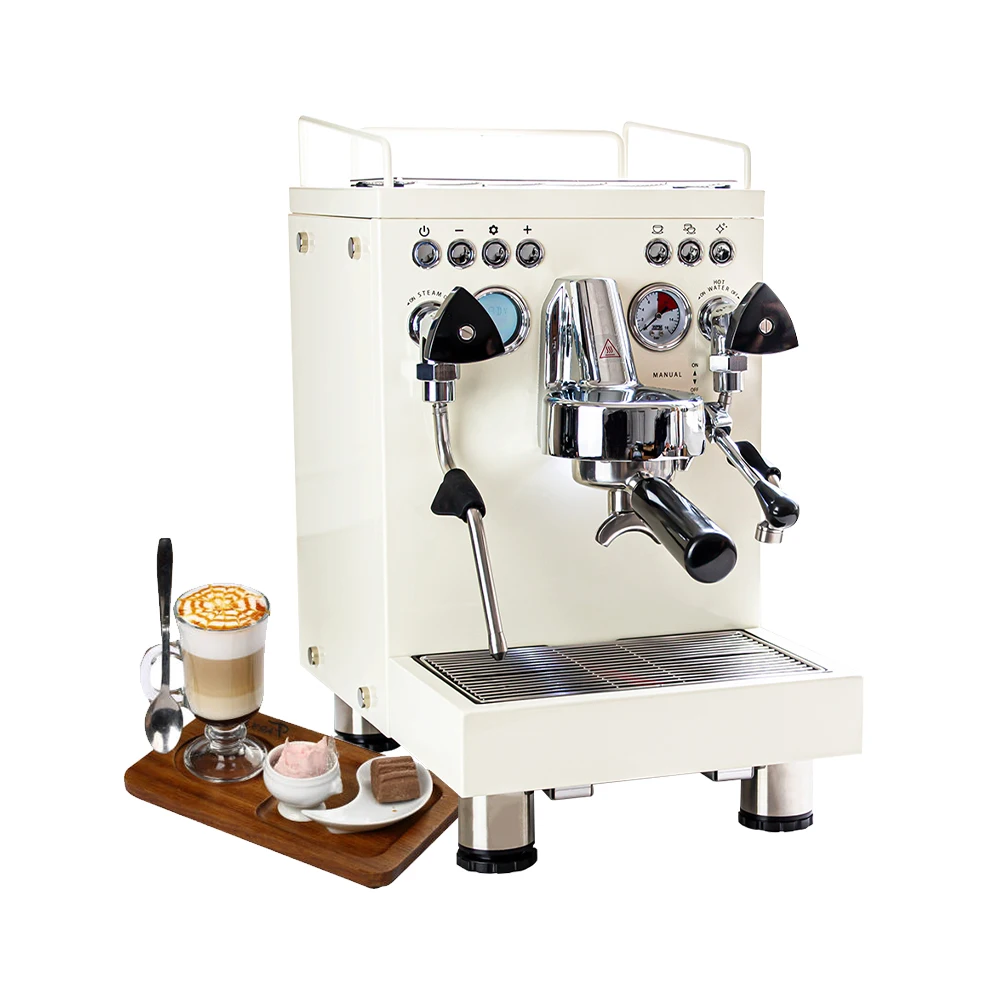New-classic E61 Espresso Coffee Machine Professional 58mm Double Pump Triple Heat Coffee Maker Machine Commercial