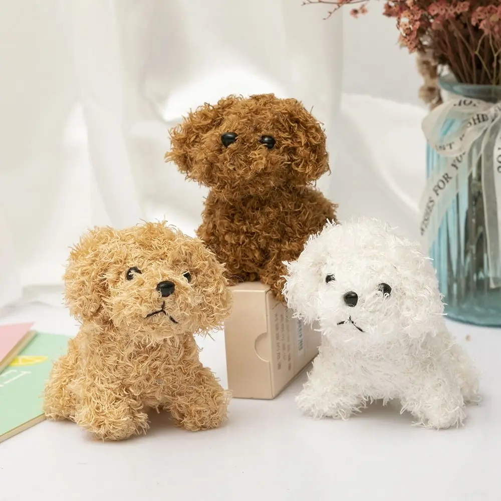 

PP Cotton Plushie Keychain New Soft Q-version Q-version Dog Plush Toys 10cm Plush Doll Pendant