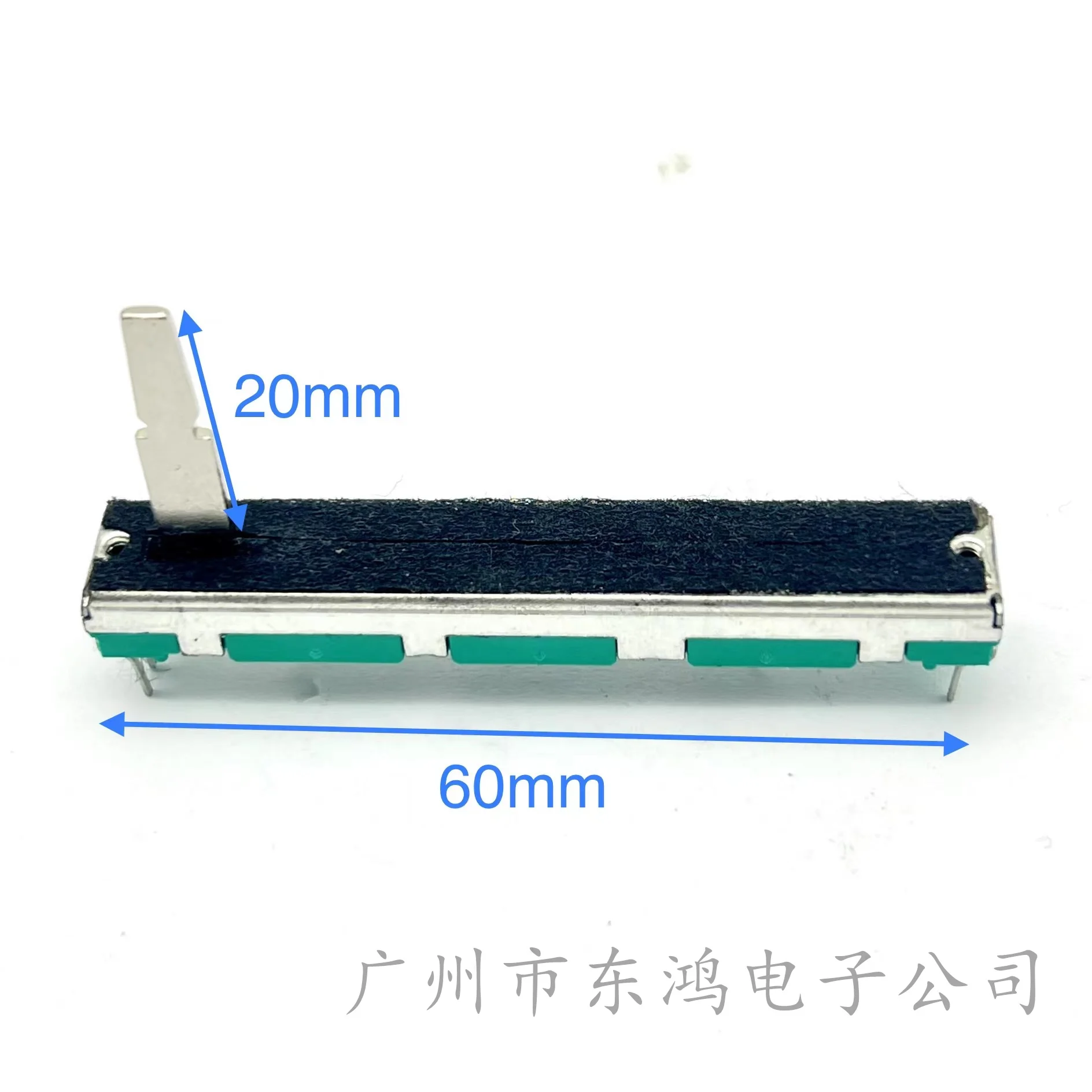 1 pcs punch drill! The 6-cm direct-slip potentiometer pioneers all use a duplex B10KX2 shaft with a length of 20mm