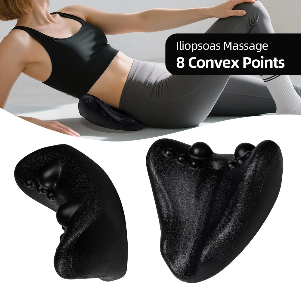 

Iliopsoas Massage Pillow Shoulder Neck Traction Pillow Pelvic Muscle Massager Lumbar Relaxation Yoga Pilates Support Pillow