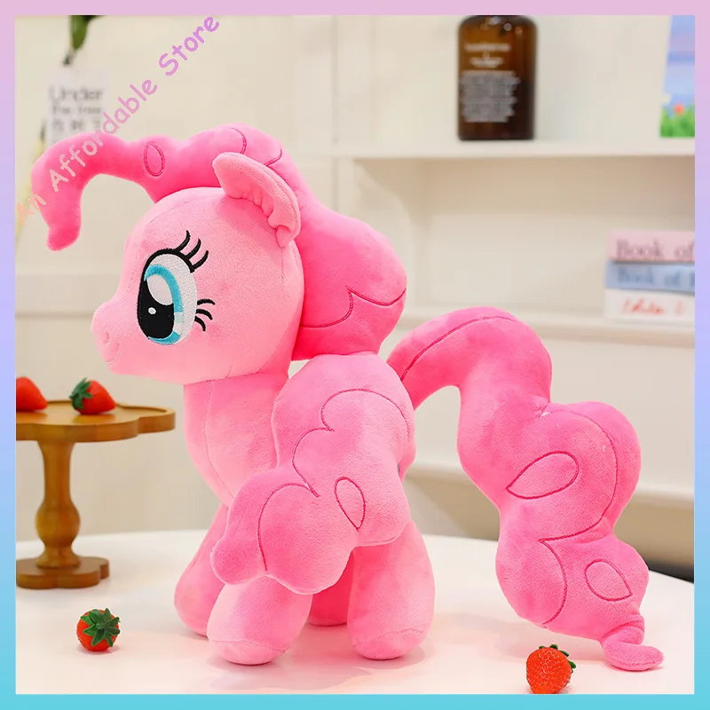 جديد بلدي مضاءة Tle المهر أفخم دمية أنيمي الشفق البريق Fluttershy الخنصر فطيرة الكرتون لينة زخرفة عيد ميلاد Kawaii لعبة طفل هدية