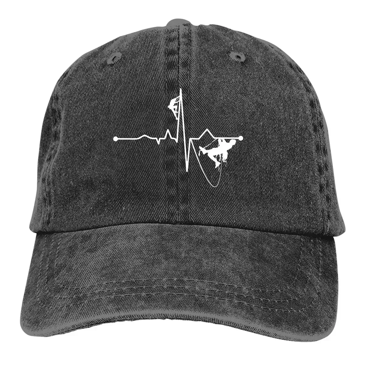 Summer Cap Sun Visor Heartbeat Is Rock Hip Hop Caps Mountain Climber Cowboy Hat Peaked Trucker Dad Hats