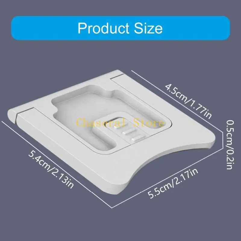 E7CE No Drilling Baby Safety Locks for Sliding Door Reusable Adhesive Closet Patio Window Guards Pet Friendly Set of 2pcs