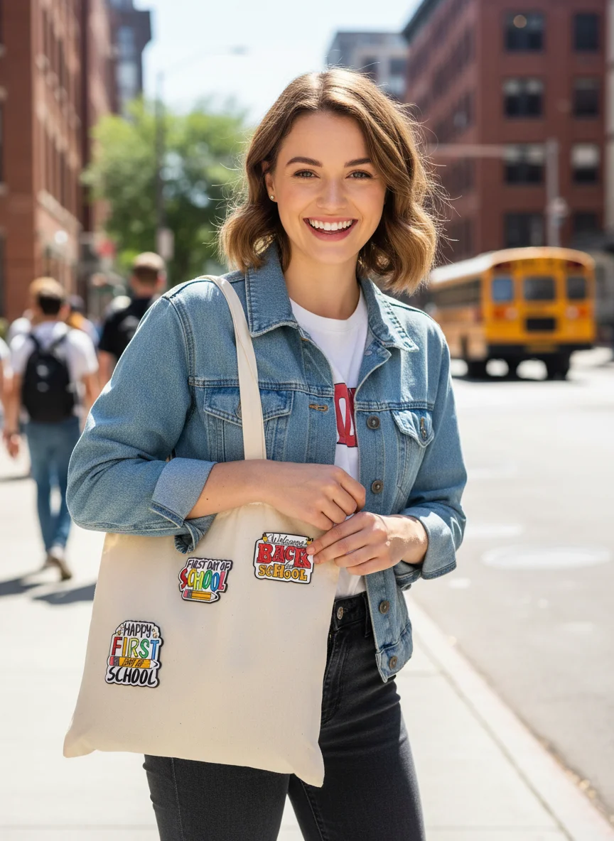 4 Styles Back To School Theme Enamel Pins Term Begins Happy First Day Of School Letter Brooches Gift For Student Teacher