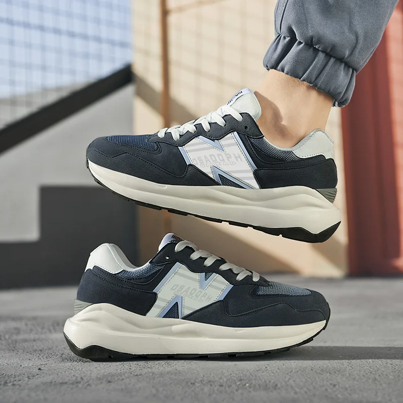 

Quality Men's Platform Sport Shoes Comfortable Hard Wearing Men's Casual Shoes 2025 Breathable Male Board Shoes Tenis Masculino