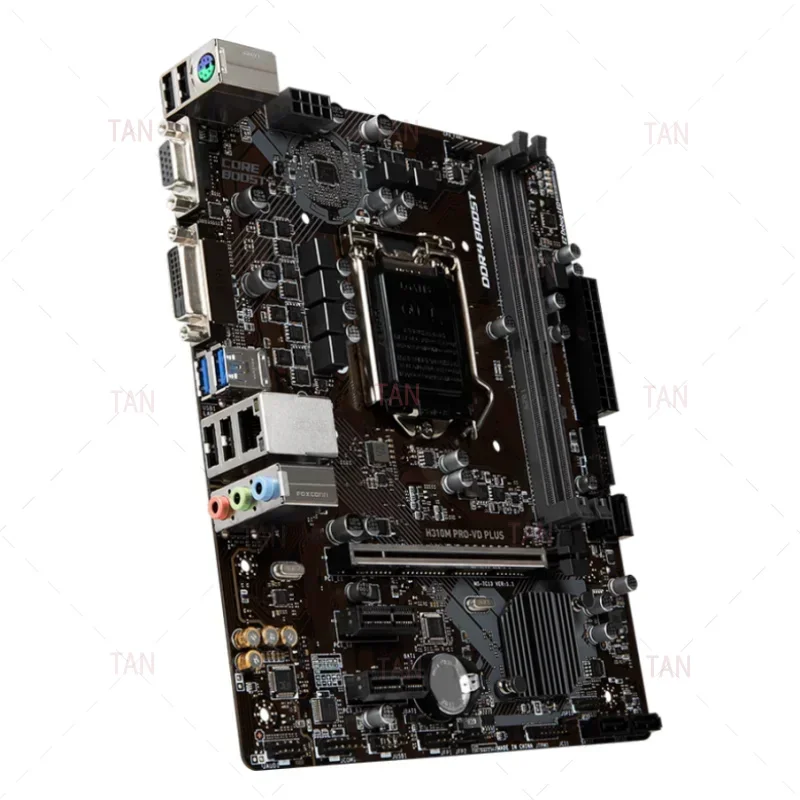 For MSI H310M PRO-VD PLUS Motherboard H310 32GB LGA 1151 DDR4 Micro ATX Mainboard 100% Tested Fast Ship TT