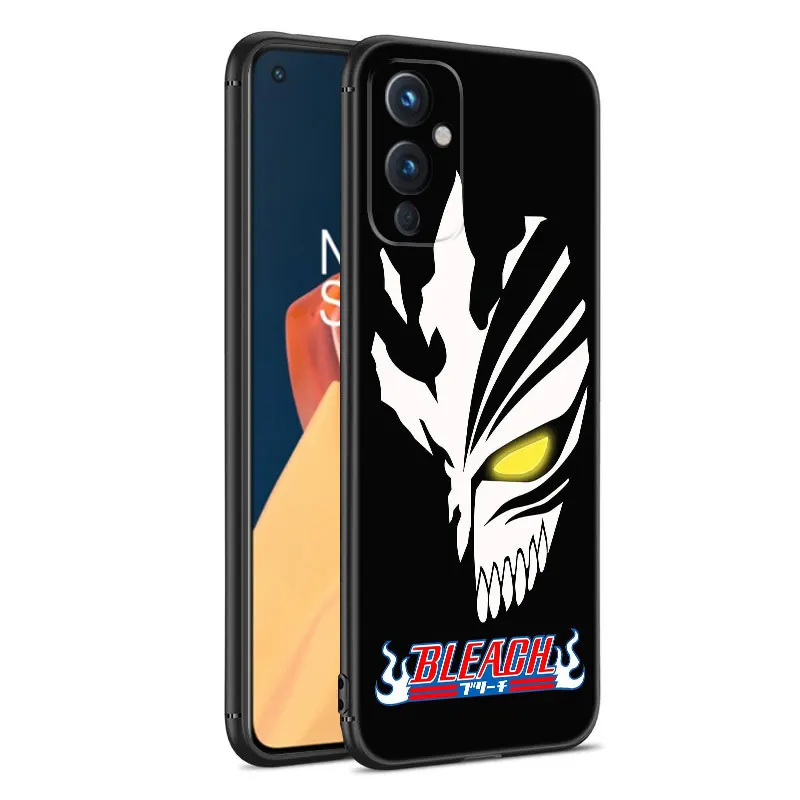 Coque de téléphone en silicone noir Anime BLEACHS, housse pour OnePlus 9 10 ACE 2V Pro 9RT 10T 10R 11R Nord CE 2 3 Lite N10 N20 N30 5G