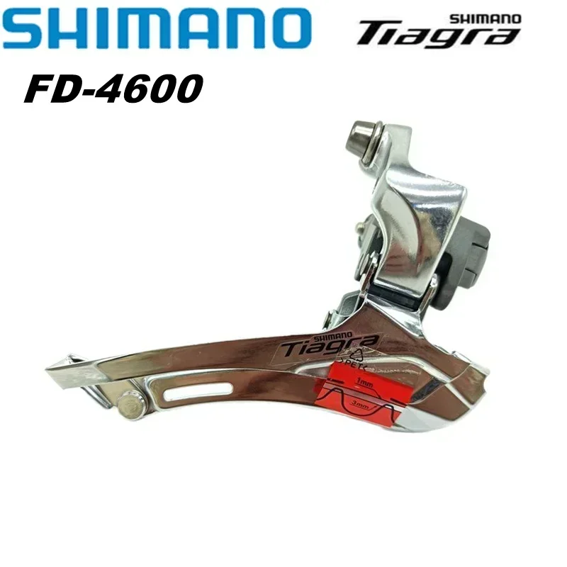 Shimano Tiagra 4600 Front Derailleur 10 Speed Braze On FD-4600 Road Bicycle Tour and Relaxing Bike Derailleur FD 4600