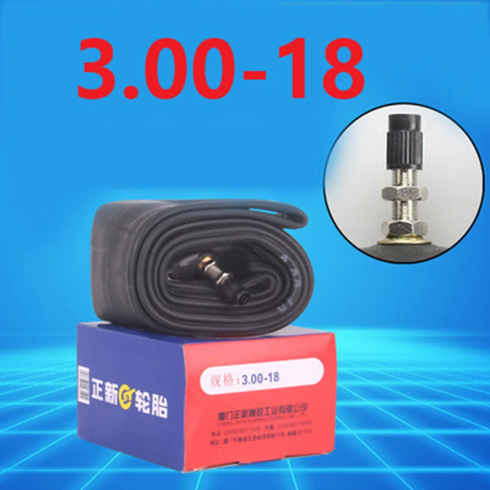 High Performance 3.00-18 Inner Tube 3.00-18 Inner Tire Inner Camera for Motorcycle, Electric Tricycle Accessories