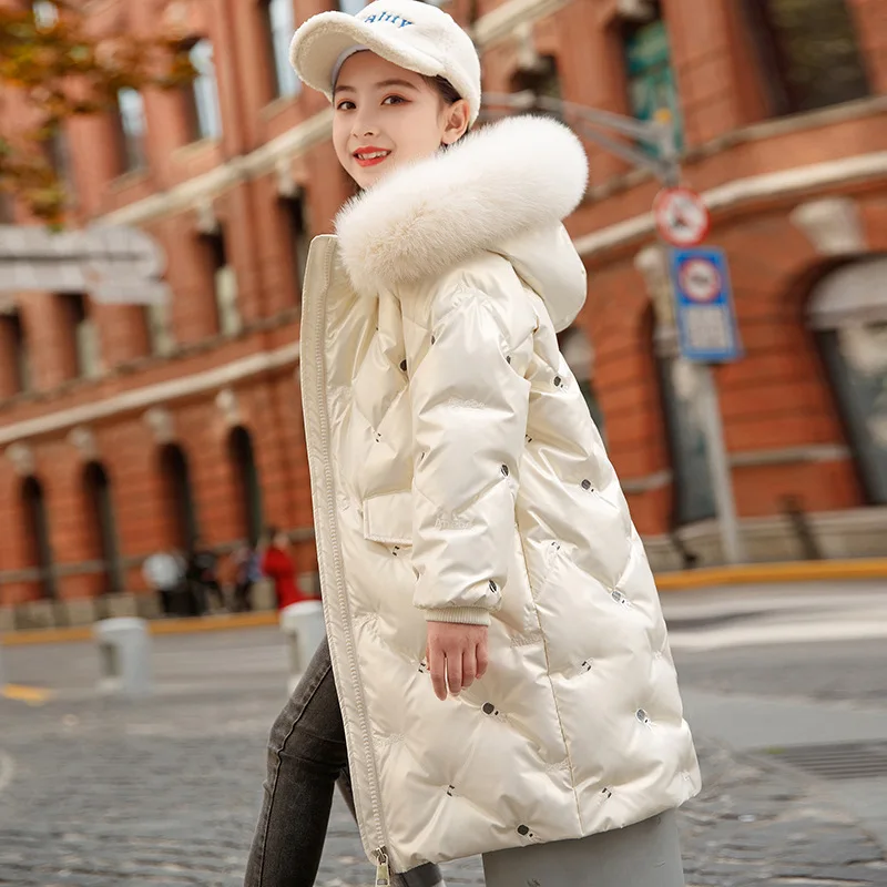 chaqueta-de-plumon-de-longitud-media-abc-thiened-para-ninas-ropa-de-invierno-para-ninos-sin-pliegues-suave-con-relleno-de-plumon-blanco