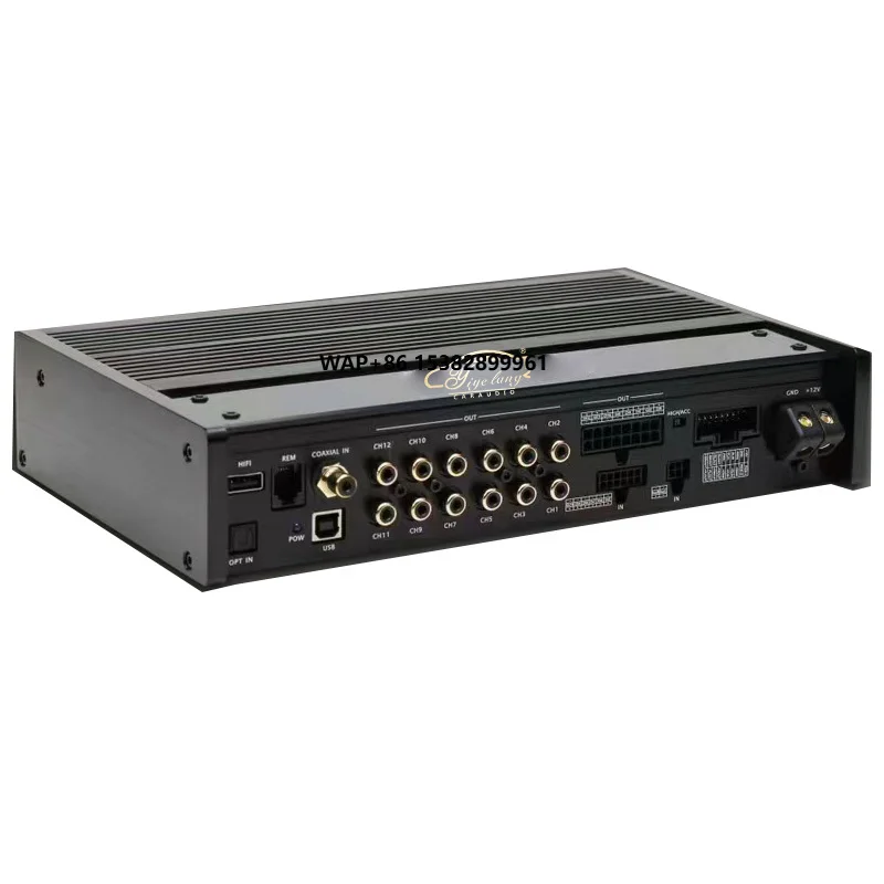 Car DSP Digital Signal Processor Universal Car Amplifier 4 Channel High Power Amplifier with DSP