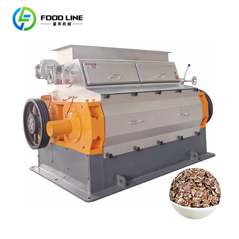 

Grain Flaker Machine with Adjustable Thickness Corn Flaker for Processing Plant
