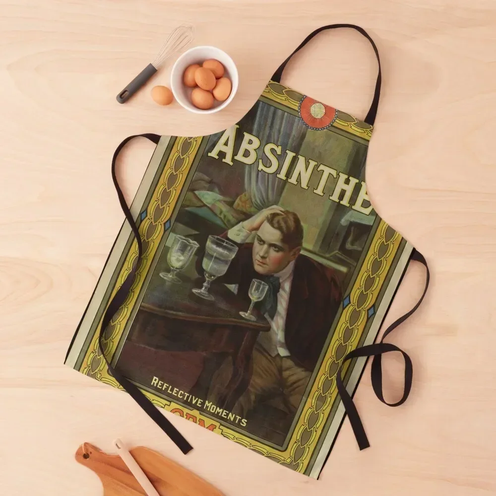 

Missing - Absinthe Apron barber men work ladies Kitchen Things And For Home men Apron