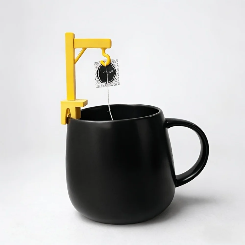 1pc Tea Bag Holder | Plastic, Ideal For 3-5Mm Thick Cups, Ensures Even Tea Infusion, Practical Gadget