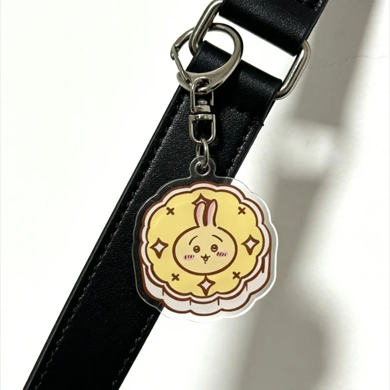 

4 шт., новый акриловый кулон с героями мультфильмов Chiikawa, милый чехол для ручки для творчества, кулон, брелок для ключей, подарки для мужчин и женщин