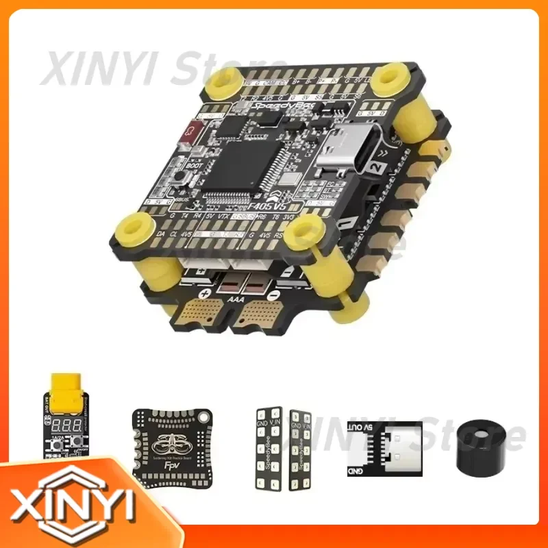 for F405 V4 V5 Stack BLS 55A 60A 4 in 1 ESC FC 30x30 RC iNAV Betaflight Bluetooth 3 6S FPV 5 8 inch Frame Drone Parts