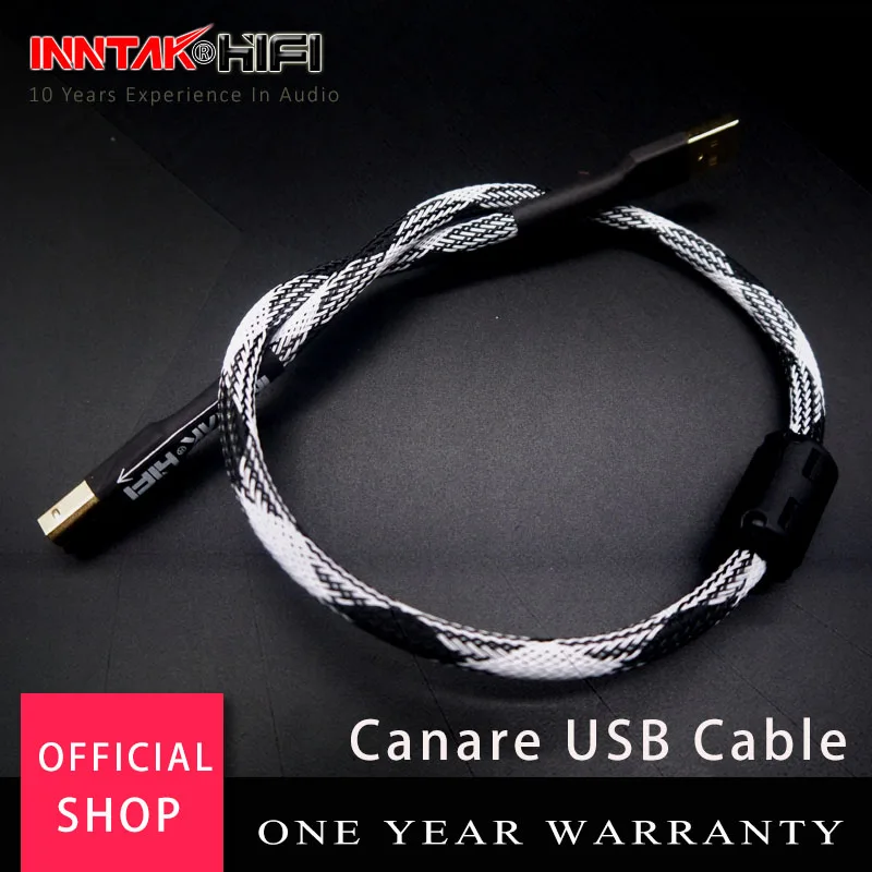 1PCS Hifi USB 2.0 Type A-B / Type A-C / Type A-Micro / Type C-B OTG Canare USB Cable For Audio DAC Heaphone Amplifier / NO1081