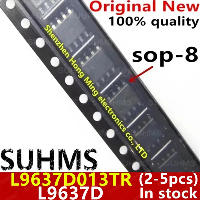 (2-5piece)100% New L9637D L9637 L9637DTR L9637D013TR 9637D SOP8 Chipset