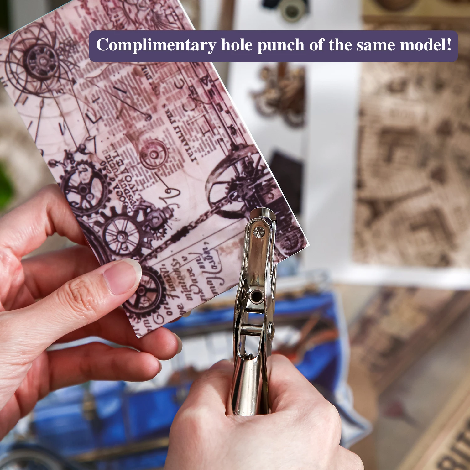 Mr. Paper 4Style 8Pcs/bag Vintage Creation Series Material Paper DIY Card Hangtag Handbook Pendant Book Cover