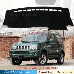 Dashboard Cover Protective Pad for Suzuki Jimny 1998~2018 Car Accessories Dash Board Sunshade Anto-UV Carpet 2007 2010 2011 2018