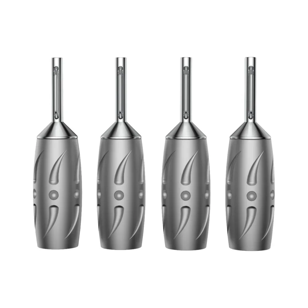 Viborg-Pure Copper Rhodium Plated Banana Plug, HiFi Speaker Cable Connectors, VB402R, Hi End