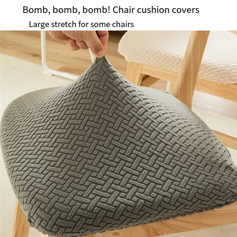 Housse de siège de canapé en Jacquard anti-poussière AT28 avec fonctionnalités élastiques et amovibles pour la Protection du canapé