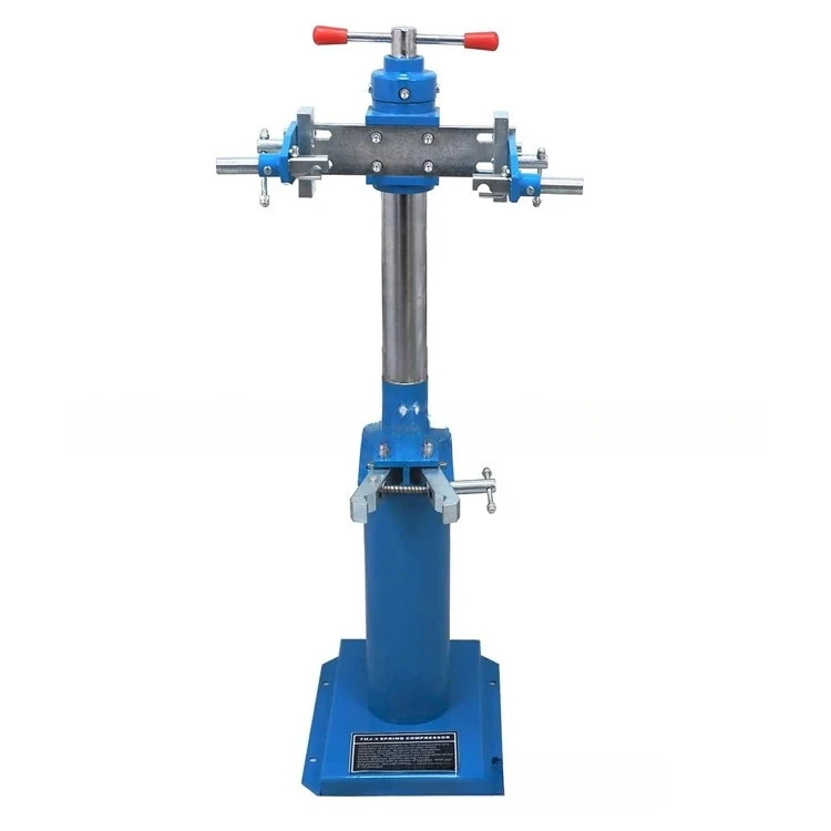 Shock spring compressor, shock spring disassembly machine, shock spring disassembly tool