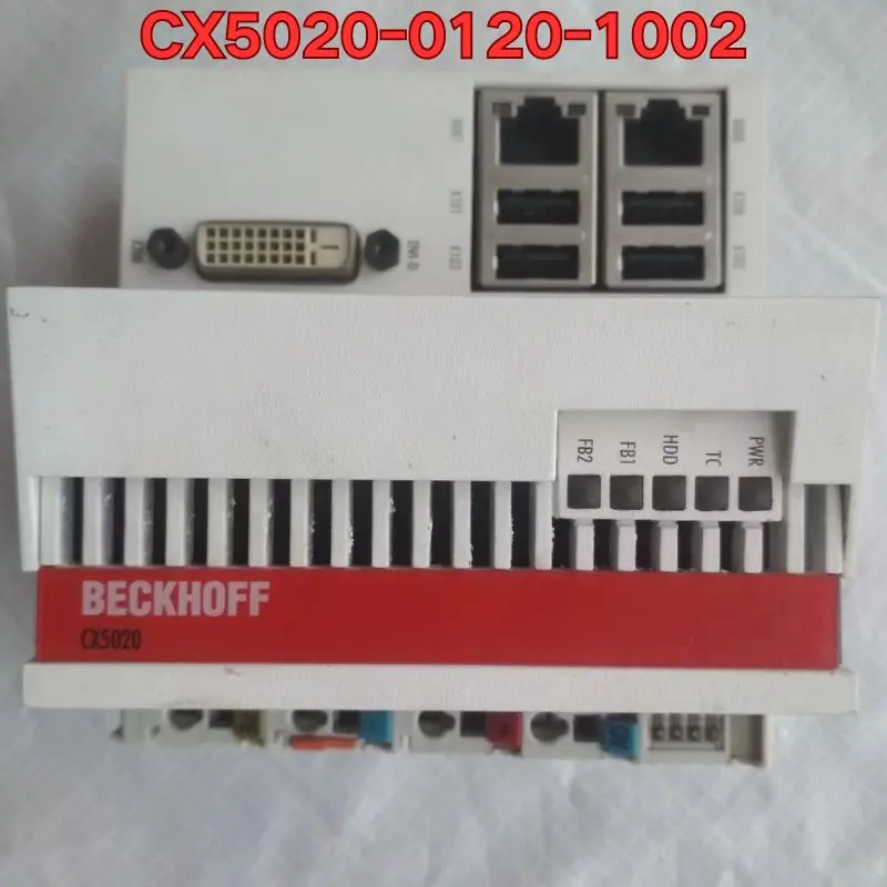 Second-hand PLC module CX5020-0120-1002 function test is normal